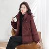 Sibaisha Women's Loose-Fit Hooded 90% Down Jacket with Ribbon Detail