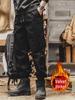 Jay Leno Men's Retro Overalls: American Heavyweight Loose Cuffed Casual Pants for Autumn.