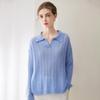 Kangbaolaisi Women's Cashmere Cable Knit Sweater - High-Quality, Versatile, Casual Base Layer