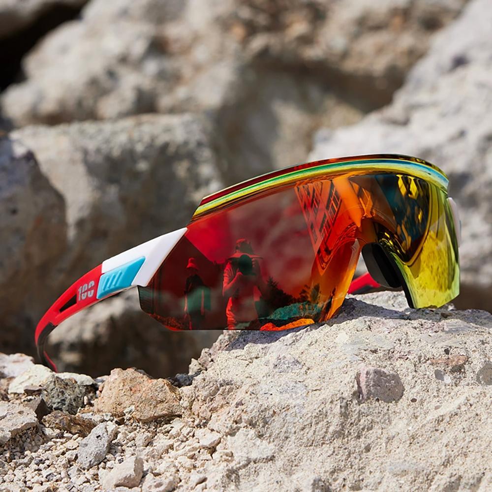 New Sports Men Sunglasses Road Bicycle Glasses Mountain Cycling Riding Protection Goggles Eyewear Mtb Bike Sun Glasses