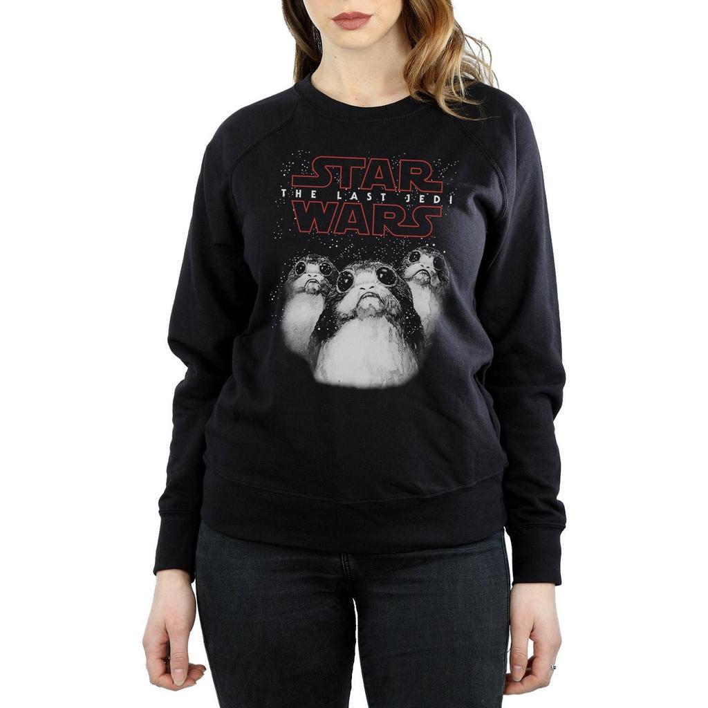 STAR WARS Womens/Ladies The Last Jedi Porgs Sweatshirt