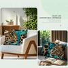 Bohemian Leopard Cushion Pillowcase Printed Polyester 45x45cm Throw Pillowcover Decorative Sofa Cushion Pillowslip Home Decor