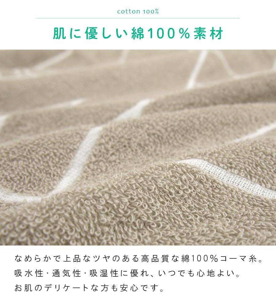 Rivere Towel Cooling Blanket, Single, Reversible, Double-Sided, 100% Cotton, Moisture-Wicking, Quick-Drying, Blanket, Stylish, All-Season (Green)