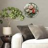 12 Inch Diameter Glass Wall Clock Created with Ultimate Customer Satisfaction in Mind