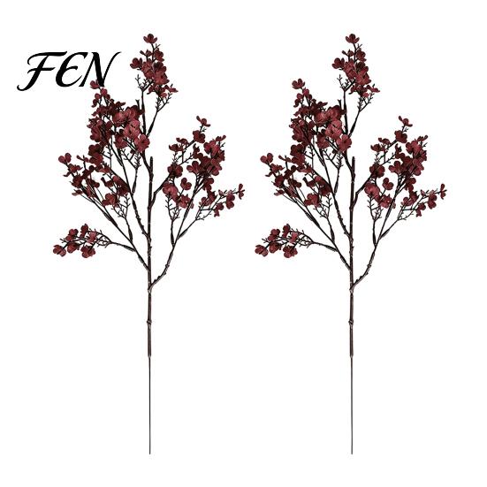Safe Faux Floral Decor for Pets Realistic Artificial Flowers Autumn Home Decoration, Silk Decorative Entryway Branches Halloween Table Centerpiece And