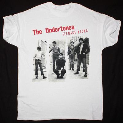 Vtg The Undertones Band Teenage Kicks Cotone S 2345Xl Maglietta Bianca J424