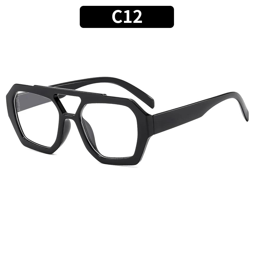 Retro Double Bridges Women Pilot Sunglasses Fashion Shades UV400 Men Trending Sun Glasses