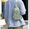 Men's Chest Bag Nyl Lightweight Waterproof Shoulder Bag Portable Sports Leisure Crossbody Bag For Women Multi-pocket Sling Bag
