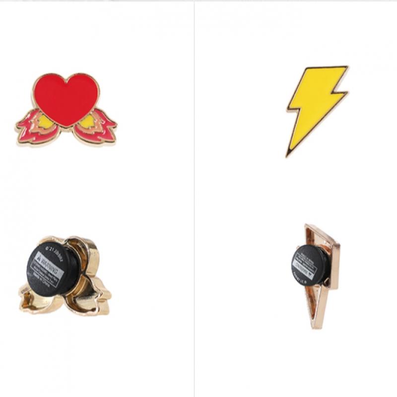 Crocs Metallic Symbol Set Of 3 Zibbitz