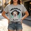 Vintage Beagle Lover Tee Cute Beagle Dog Face Print Unisex Unisex Cotton Short Sleeve Trendy Streetwear Gift For Dog Owners