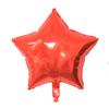 18-Inch Light Version Of Pentagram Aluminum Film Balloon Solid Color Star Balloon Aluminum Foil Birthday Party Decoration Arrangement