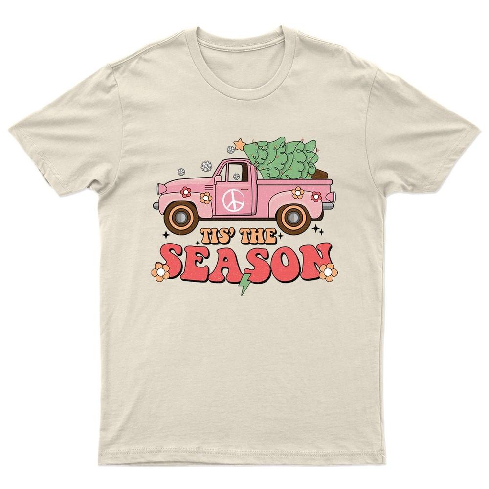 Tis The Season Christmas TShirt Unisex Gift Retro Funny Unisexs Vintage Unisexs F