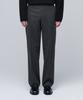MUSINSA STANDARD Wool Flannel Wide Slacks [Medium Gray]