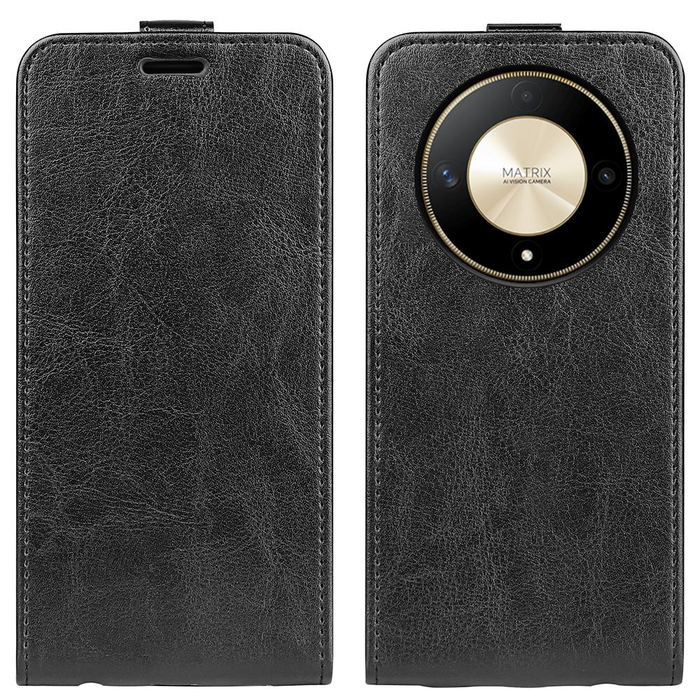 For Honor X50 5G/X9b 5G/Magic6 Lite 5G Case with Card Slot Vertical Flip Leather Phone Cover