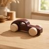 Wooden Toy Car Educational Inertia-Driven Hands-on for Children Aged