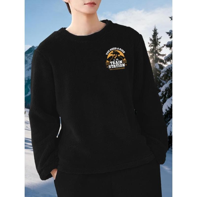 

Прогулки на свежем воздухе и дела, Мужская фланелевая рубашка с длинным рукавом XXL чёрный