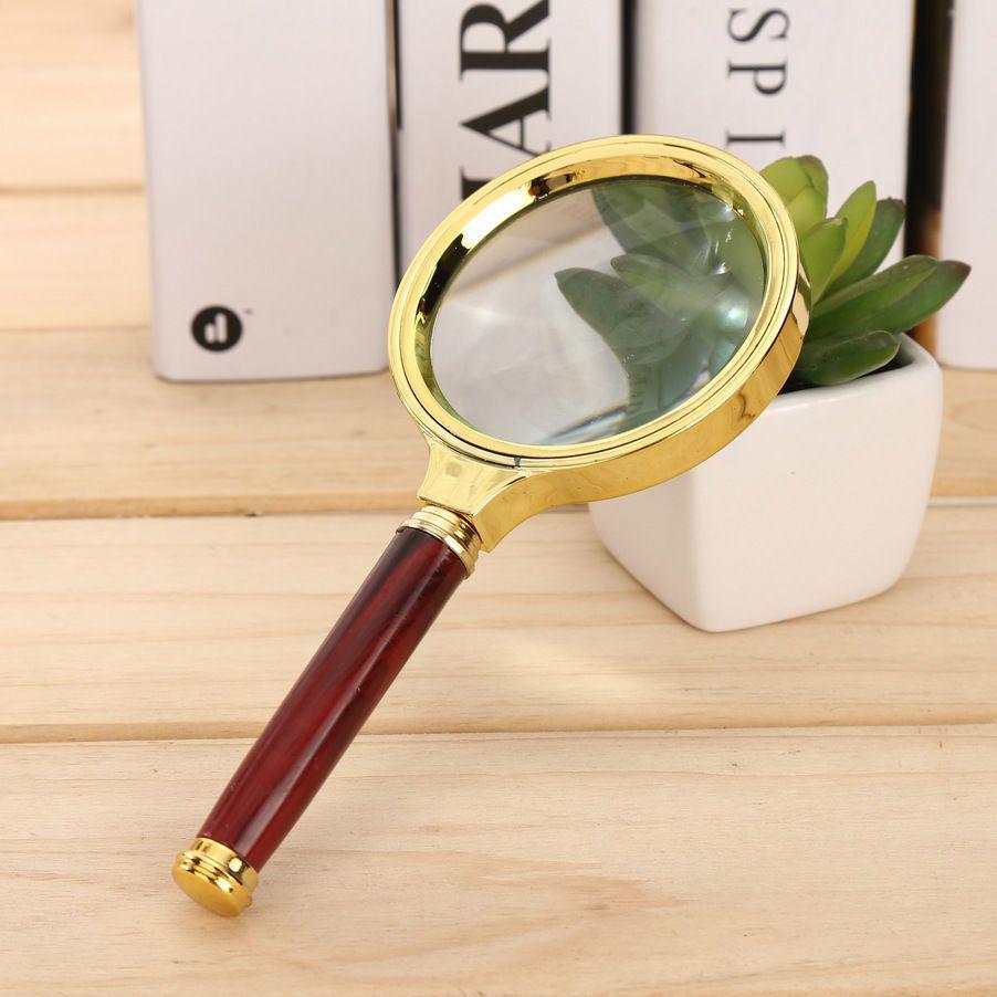 Dragon Handle High Definition Handheld Magnifying Glass for Elderly Reading and Jewelry Appraisal