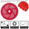 36tooth Carbide Tipped Blades for Brush Cutter Weed Eater Trimmer Compatible with Lawn Care Farmland Roadside Maintenance