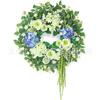 Artificial Flower Wreath Easter Valentines Day Decor Hotel Restaurant Door Hanging Decoration