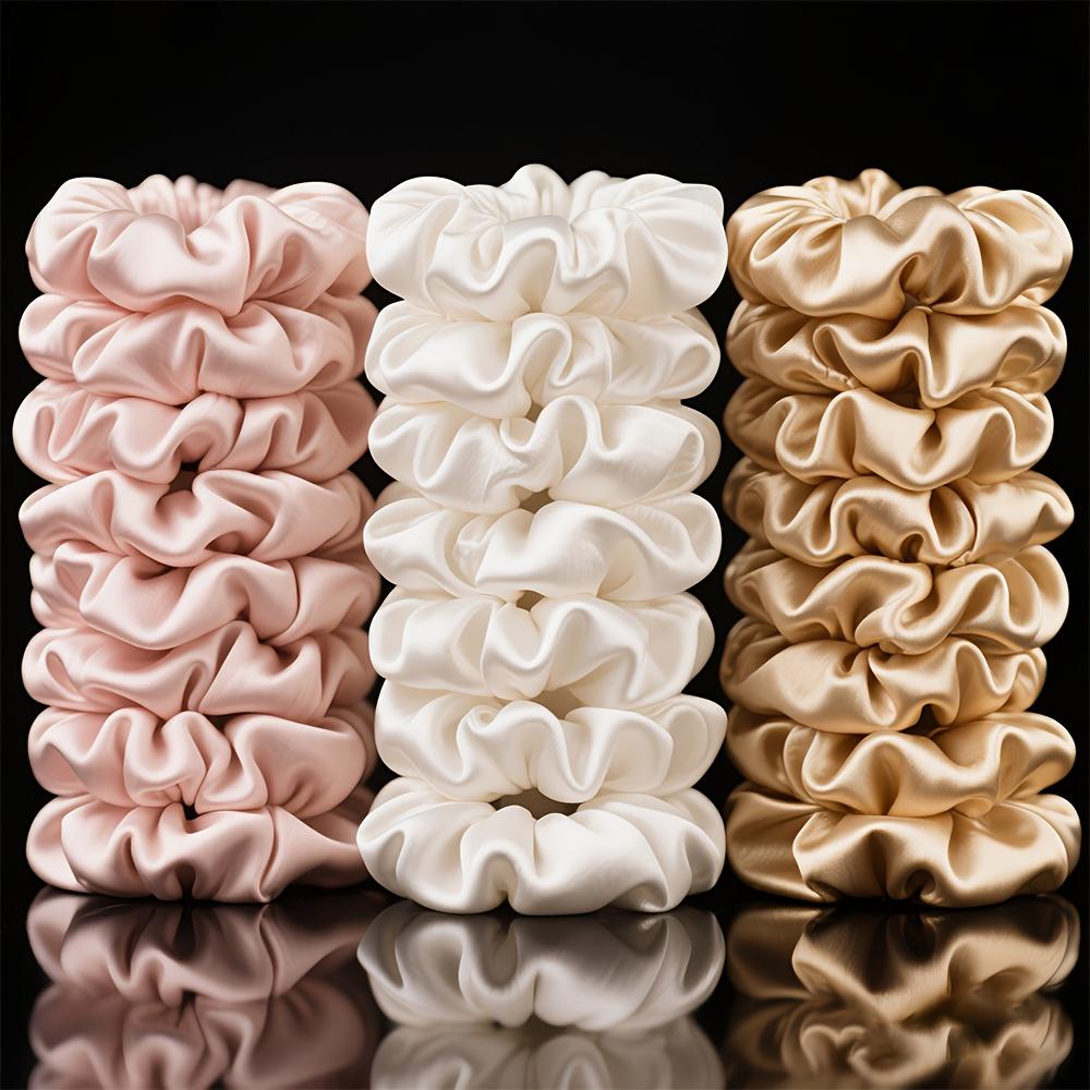 10 Stück Große Haargummis- Stilvolles Damen-Haarschmuck-Set, Perfekt für zwanglose Partys, Schulanfangssaison, Weihnachten