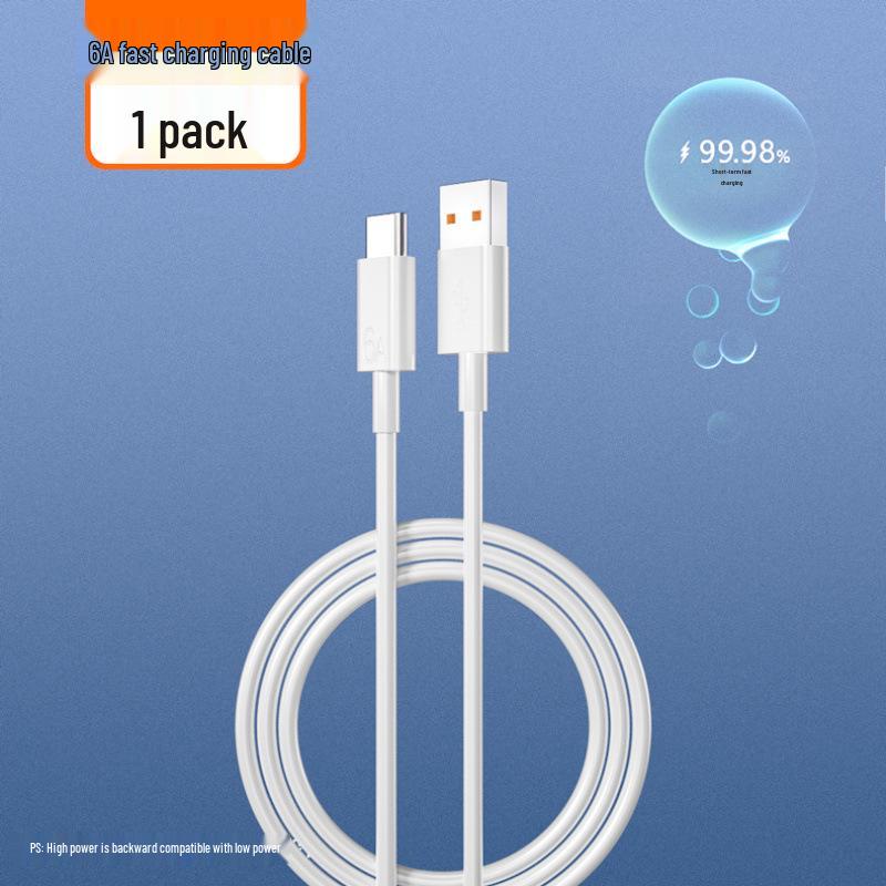 Copper Wire Fast Charging USB-C Car Cable for Huawei and Xiaomi