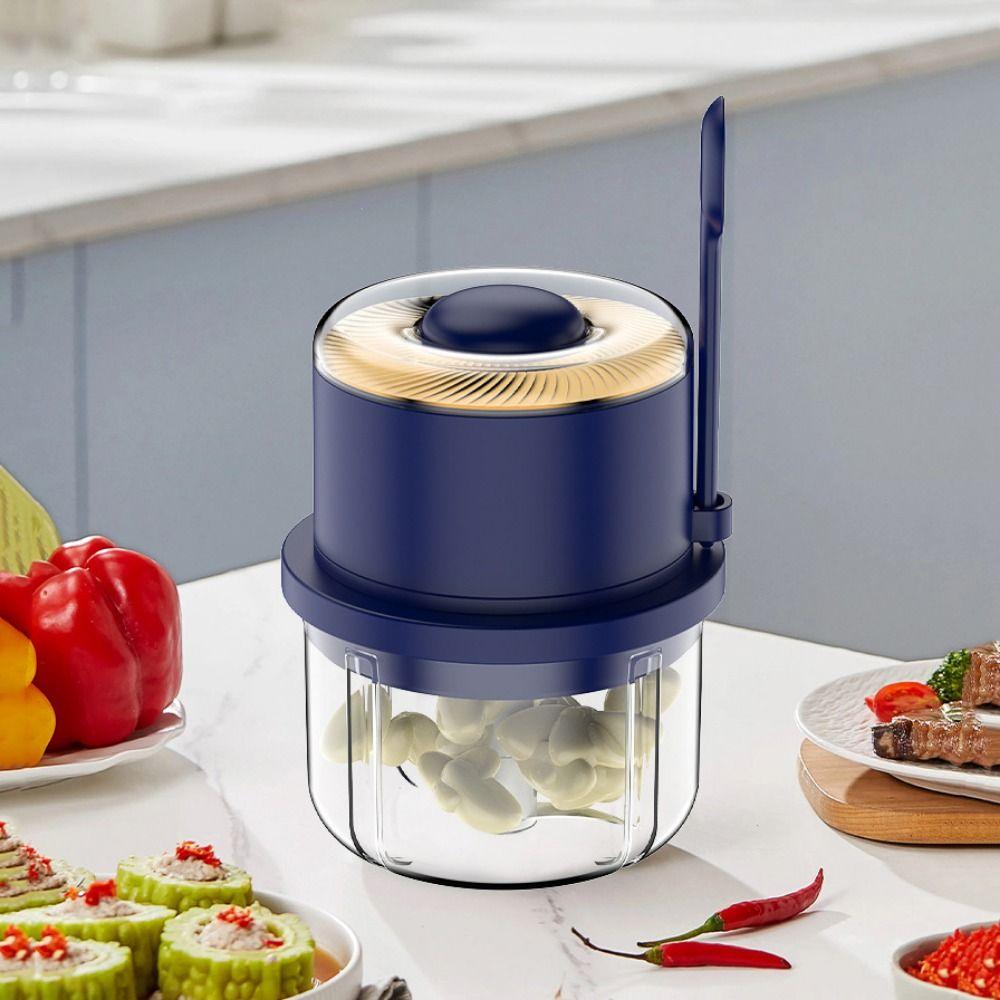 USB Rechargeable Electric Garlic Chopper 350ml Food Chopper Meat Grinder  For Meat Vegetables
