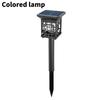Tungsten Solar Filament Lamp Courtyard Lighting Outdoor Human Body Induction