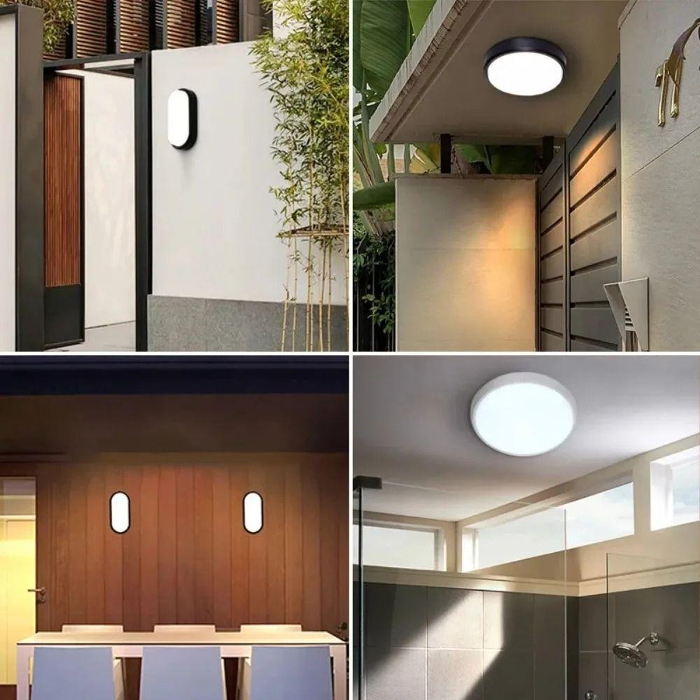 Moistureproof Ceiling Light Surface Mounted Wall Mount Light LED Wall Lamp  Garden Porch