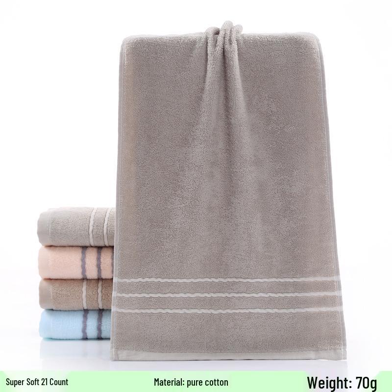 Thick Absorbent Pure Cotton Face Towel for Adults