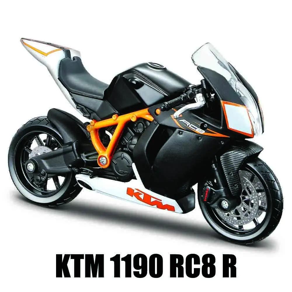 

Ббураго 1:18 KTM 990 GSX-R1000 YAMAHA Ducati 450F оригінальний авторизований симуляція сплав модель мотоцикла іграшковий автомобіль подарунок колекці