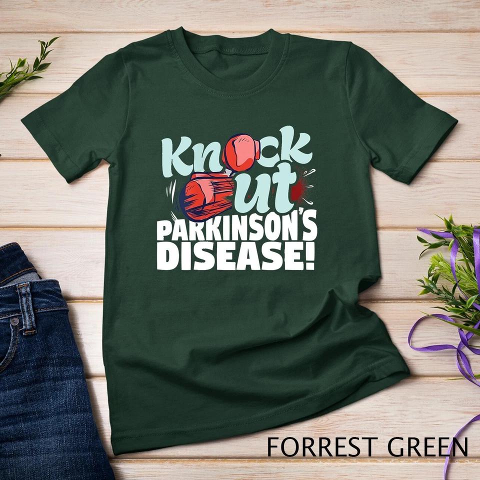 Womens Parkinson s Parkinson s Awareness Parkinson s Shirt Boxing Unisex T-shirt 3 S