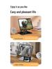 Rotating Foldable Metal Tablet Stand with Built-In Radiator