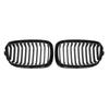 Pulleco For BMW 1 Series F20 F21 116i 118i Grille Car Front Grill Kidney Grilles Gloss Black Racing Grill 2011-2014 Accessories