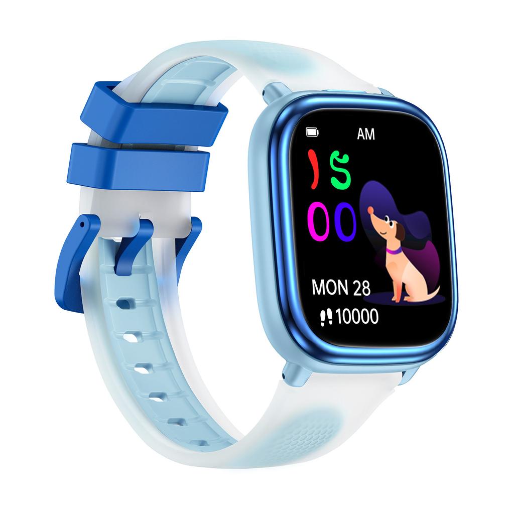 Kids Smart Watch with Flashlight Puzzle Games Storybooks Music Player Learning Card Monitoring