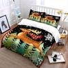 Christmas Reindeer with Scarf Bedding Duvet Cover Set Duvet Cover Pillowcases  (1*Duvet Cover 2*Pillowcases, without duvet insert)