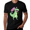 Trex And Bird Tshirt Big Size Short Sleeve Casual Top