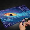 Cosmic Black Hole Galaxy Gaming Mouse Pad Playmat 24x14 Mtg Tcg Office Desk Mat For Work Game Pc Laptop Rug Carpet Mousepad