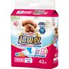 Iris Ohyama Pet Sheets Thick Type Ultra Absorbent Antibacterial Deodorizing Small Medium Dogs 12 Hours No Need Replacement Wide 42 Included