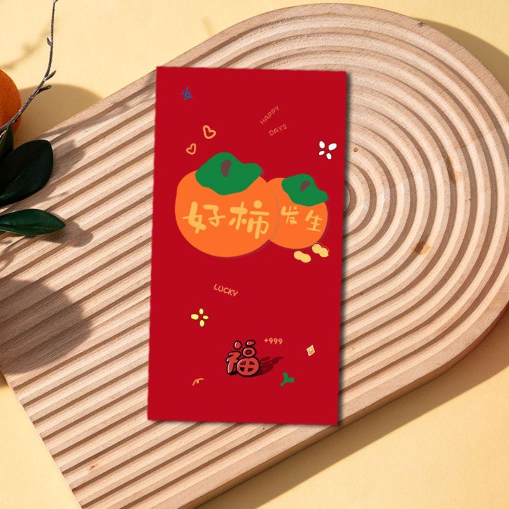 30PCS HongBao Money Pocket Vintage Luck Money Bags Good Luck Chinese Red Envelope  Chinese New Year