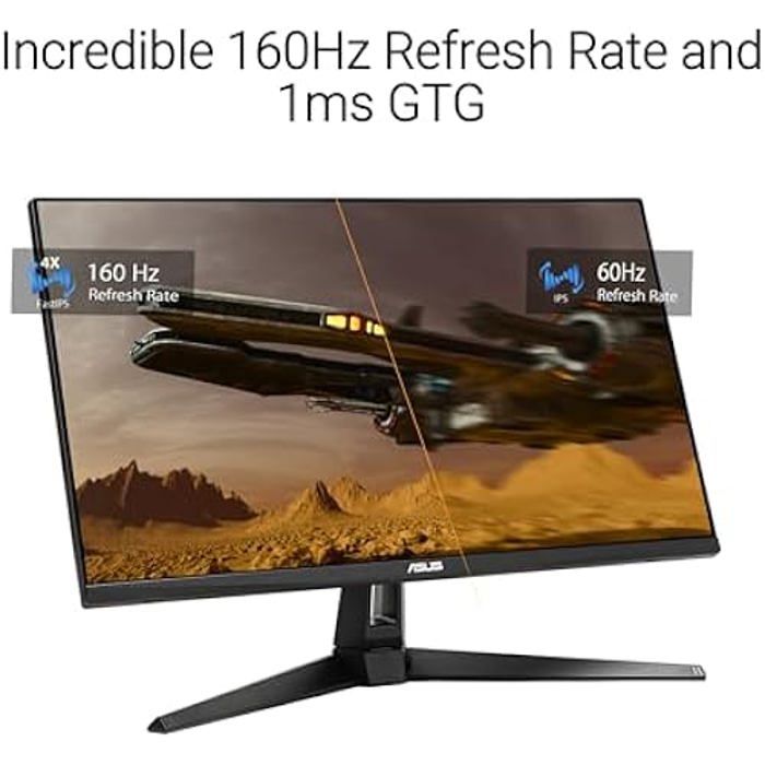 LED Monitor - ASUS - TUF Gaming VG27UQ1A - 27 Inch - 1 Ms - 4K UHD