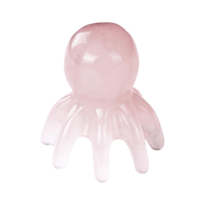 Handheld Octopuses Scalp Massager,8 Tentacles Gua Sha Massages Tools for Head Body Relaxing,Triggers Points Massage Tools