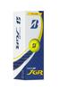 BRIDGESTONE TOUR B JGR Golf 2023 Pack of J3YX Balls, Model, 12, Yellow,