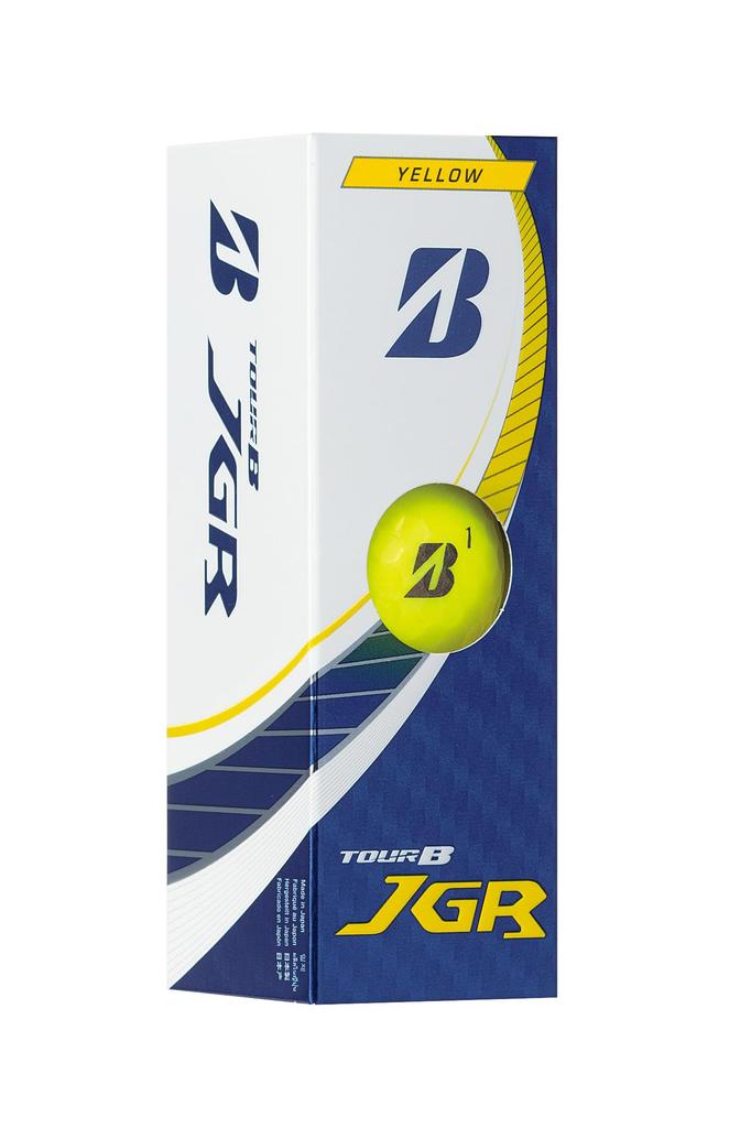 BRIDGESTONE TOUR B JGR Golf 2023 Pack of J3YX Balls, Model, 12, Yellow,