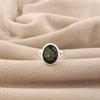 Grüner Turmal Edelstein 925 Sterling Silber Handgefertigter Schmuck Oval geschliffener Ring Kostbares Geschenk für Sie RR-80-11