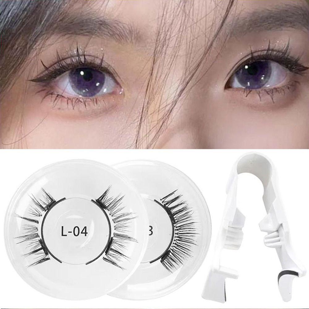 No Glue Required Manga Lashes Repeatedly Magnetic False Eyelashes Wispy Lashes  Women