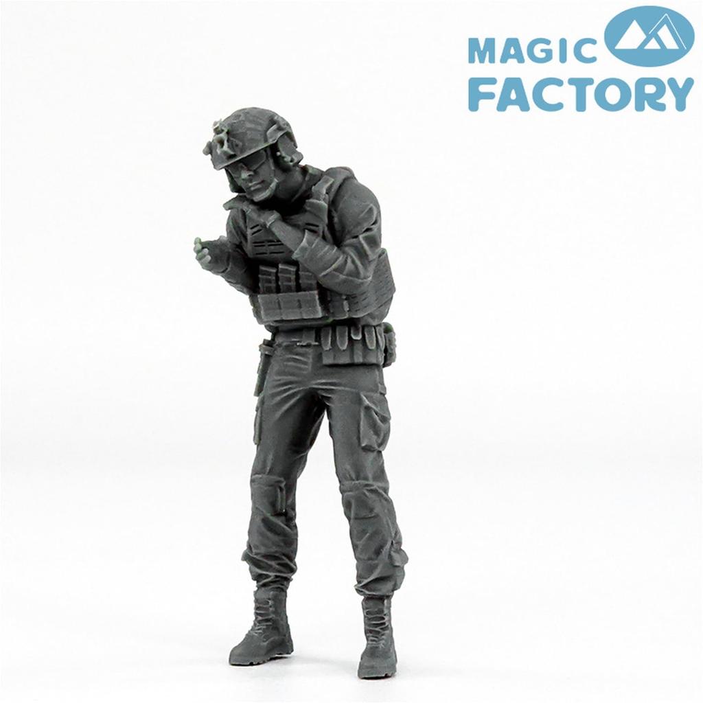 Magic Factory Scale American MRZR D4 Crew Figures of Resin Kit MGF7502 1/35 (Set 4)