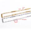 10meters/roll Tube Gold Stainless Steel Chain Necklace Chain Accessories for Bracelets Jewelry Making Components Handmade DIY