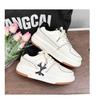 Men's 2025 Niche Summer Breathable Anti-Odor White Thick-Soled Height-Increasing Casual Sneakers