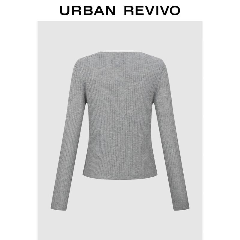 

Женский вязаный свитер UR с имитацией двух частей XS