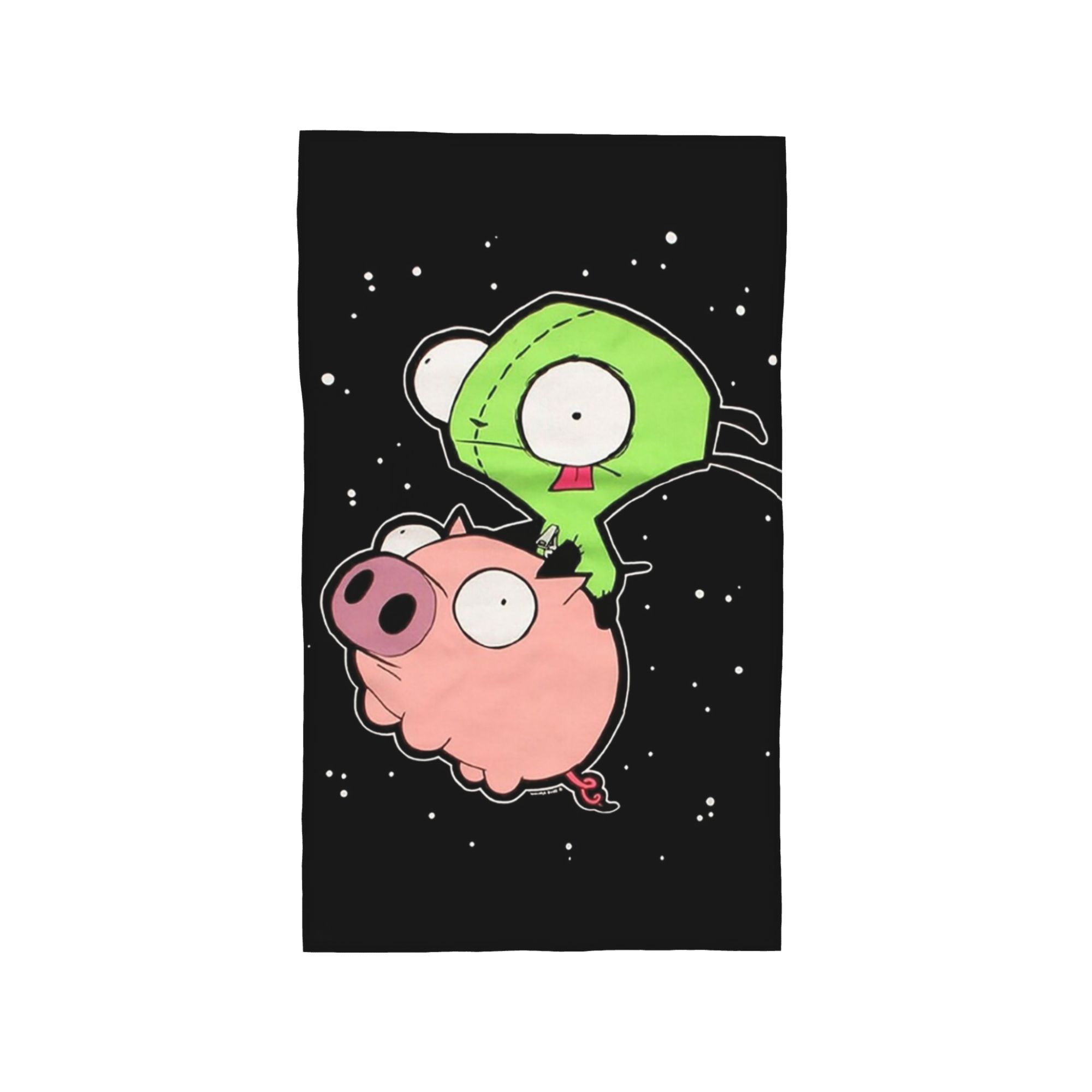 

Invader zim Art Soft Face Towel Quick Dry Pool Bath Cotton Towels Absorbent W40*H60(CM)
